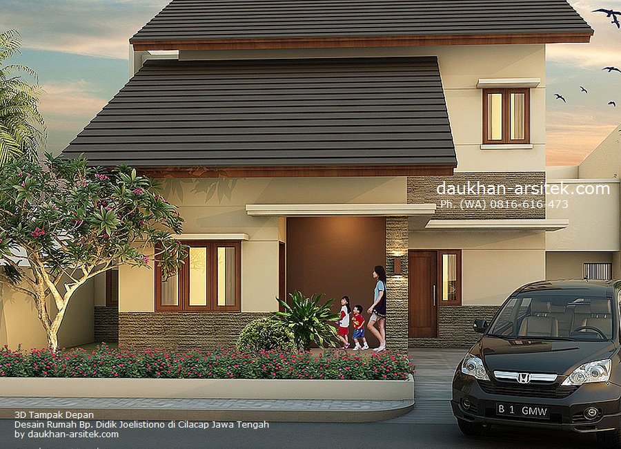 Design a Home by Cilacap River: When Will You Have a View?